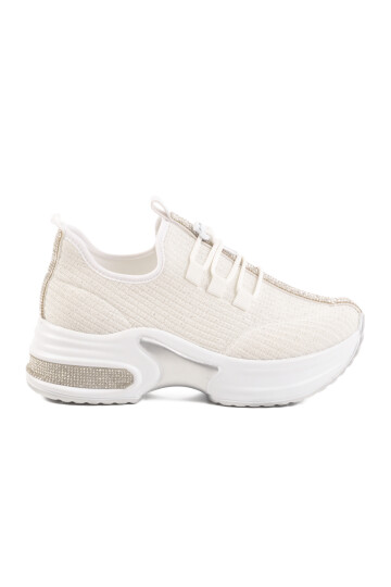 White Anorak Womens Sneakers 702322 Z