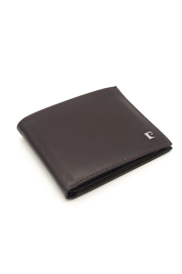 Brown Genuine Leather Mens Wallet 2361