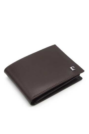 Brown Genuine Leather Mens Wallet 3234