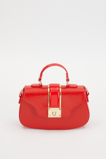 Red Womens Hand and Shoulder Bag 930214