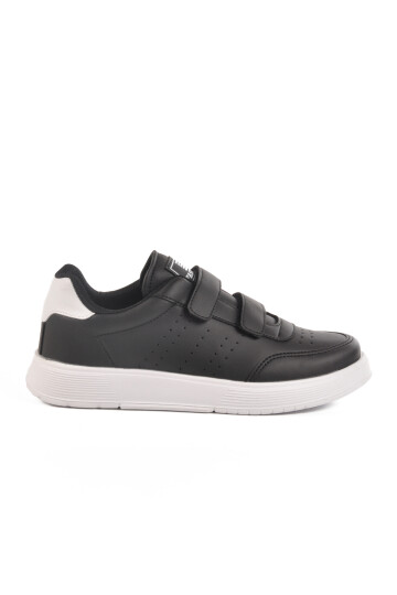 Black White Velcro Unisex Sneakers DRK158 G