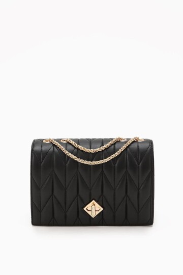 Black Womens Shoulder Bag 930075