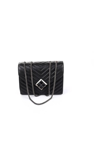 Black Womens Shoulder Bag 930076