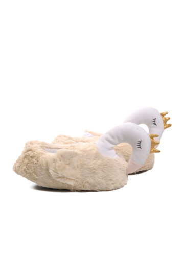 Bej  Kadın Panduf Kuğulu Panduf G