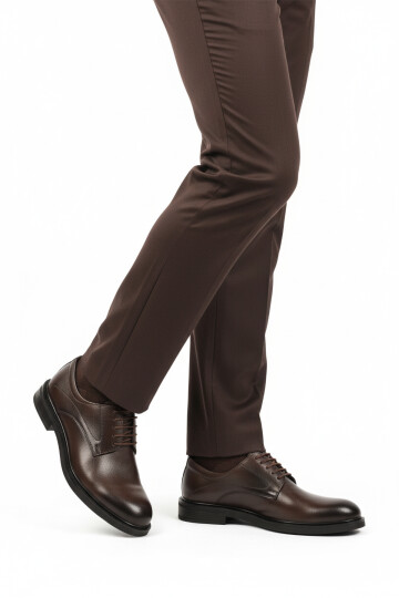 Brown Genuine Leather Non-Slip Sole Mens Classic Shoes 623 M