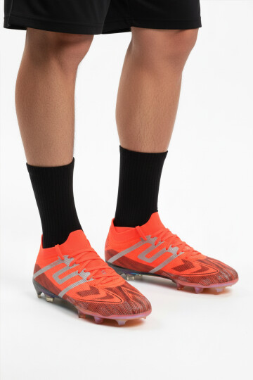 Red Elastic Ankle Laced Unisex Crampons GKP-252-149 G