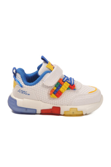 Saks Velcro Lightweight Baby Sneakers Heros B