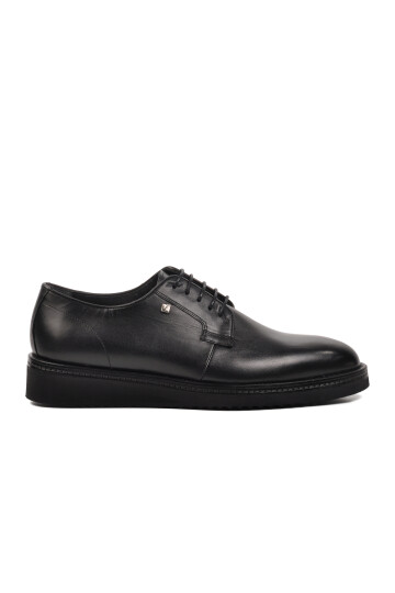 Black Genuine Leather Mens Classic Shoes 2980 M