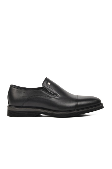 Black Genuine Leather Mens Classic Shoes 2984 M