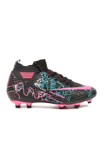Mens Football Cleats Air 600 M with Black Fuchsia Socks