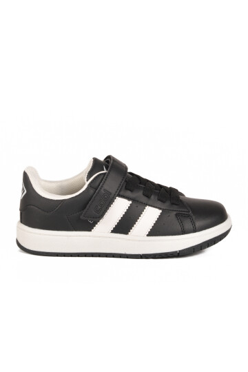 Black Velcro Lightweight Boys Sneaker Cooper F