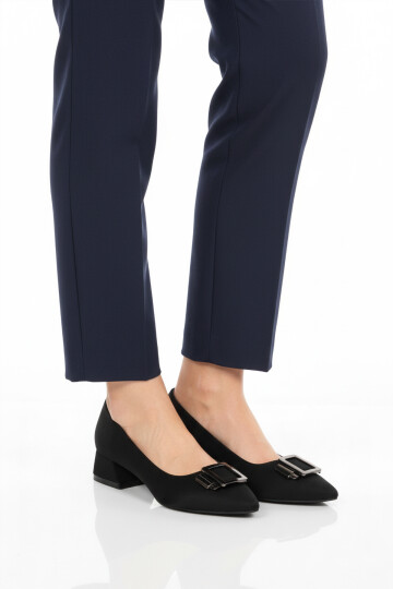 Black Womens Light Low Heel Shoes 451133 Z