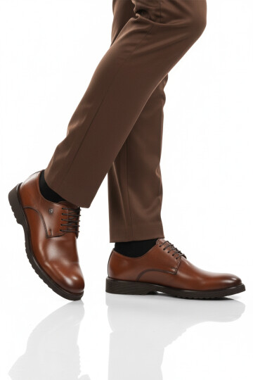 Tan Genuine Leather Mens Classic Shoes 2798 M