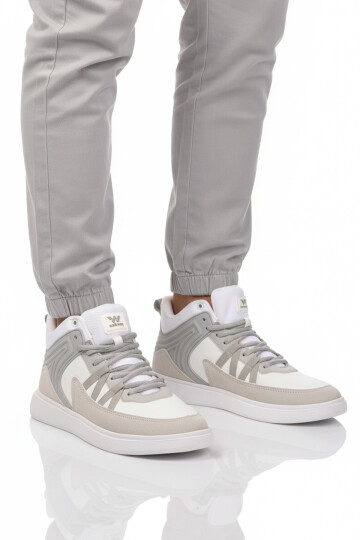 Buz Hafif Esnek Bağcıklı Erkek Spor Ayakkabı Ferra 2808 M