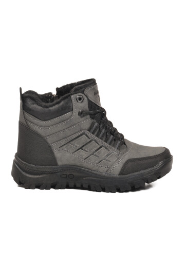 Füme İçi Kürklü Kaymaz Taban Unisex Bot 700 G