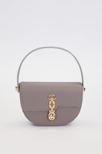 Gri Kadın El ve Omuz Çantası 930930