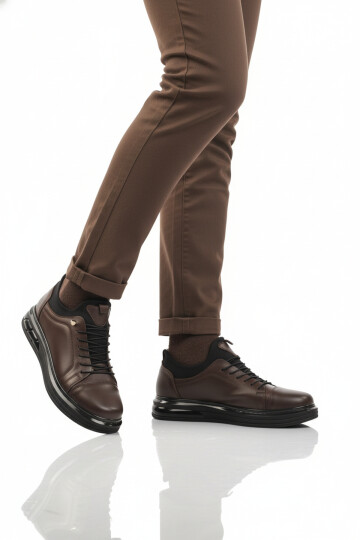 حذاء رجالي كاجوال بني 117 م