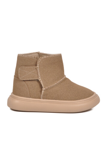 Kum Süet Cırtlı Bilek Boy Bebek Bot 823760 B