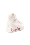 Beyaz Cilt Bilek Boy Kadın Sneaker BN-30820