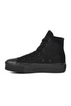 Siyah  Unisex Hi Sneaker PO-30086 G