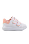 Beyaz-Pembe Cırtlı Unisex Çocuk Sneaker BN-31805 P