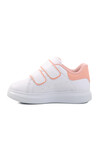 Beyaz-Pembe Cırtlı Unisex Çocuk Sneaker BN-31805 P