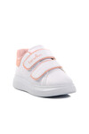 Beyaz-Pembe Cırtlı Unisex Çocuk Sneaker BN-31805 P