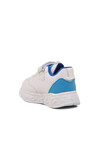 White Blue Velcro Light Light Unisex Kids Sneakers Ruffon B