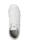 White Polyurethane Womens Sneakers Oleg G
