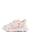 White Powder Velcro Mesh Girls Sneakers Ruffon F