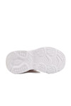 White Powder Mesh Velcro Girls Sneakers Ruffon P