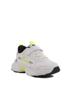 White Velcro Mesh Lightweight Boys Sneakers 1866 F