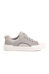 Gray Genuine Leather Mens Sneaker 23Corvet M