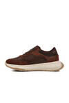 Kahve Hakiki Deri Erkek Sneaker Premium 5394 M