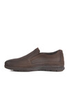 Brown Nubuck Genuine Leather Mens Casual Shoes 2Y8771-F305 M