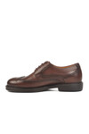 Brown Orthopedic Genuine Leather Mens Casual Shoes 099001 M