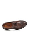 Brown Orthopedic Genuine Leather Mens Casual Shoes 099001 M