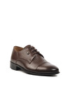 Brown Genuine Leather Mens Classic Shoes 70K28 M