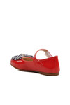 Red Patent Leather Girl Bow Ribbon Ballerina 180 P