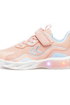 Pembe Cırtlı Fileli Hafif Işıklı Kız Çocuk Spor Ayakkabı 900732 Hml Jojo Jr