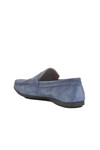 Blue Suede Genuine Leather Mens Casual Shoes Kazar M