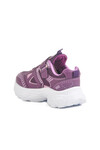 Purple Velcro Mesh Girls Sneakers 1500 P