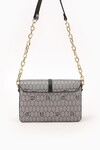 Platinum Honeycomb Printed Shoulder Bag 930088