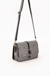 Platinum Honeycomb Printed Shoulder Bag 930088