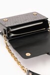 Platinum Honeycomb Printed Shoulder Bag 930088