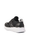 Siyah Kalın Taban Kadın Sneaker 77912 Z