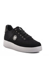 Black White Linen Lightweight Mens Casual Shoes 123 M