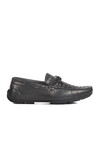 Black Genuine Leather Mens Casual Shoes 2Y0173-163 M