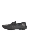 Black Genuine Leather Mens Casual Shoes 2Y0173-163 M