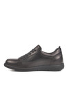 Black Genuine Leather Mens Casual Shoes LO2080-F604 M